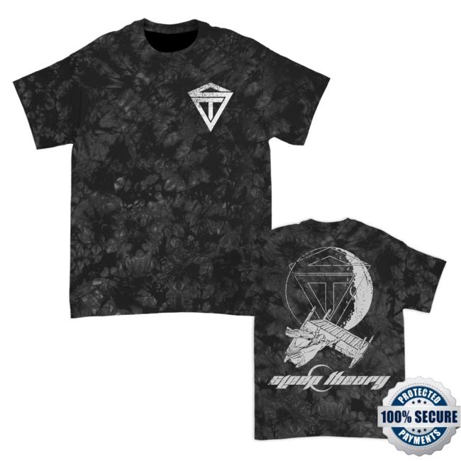 Official Sleep Theory Merch Store Shop Moon Tshirt (Crystal Black Dye) SleepTheory