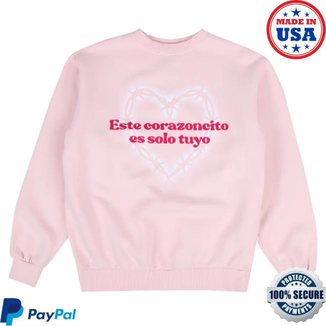 Official Karol G Merch Store Karol G Corazoncito Sweaters