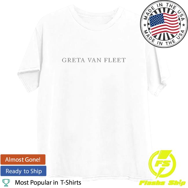 Official Greta Van Fleet Merch Store White Nautilus Shell Tshirt
