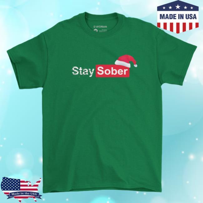 Official Daydrian Harding Merch Santa's Stay Sober Shirt