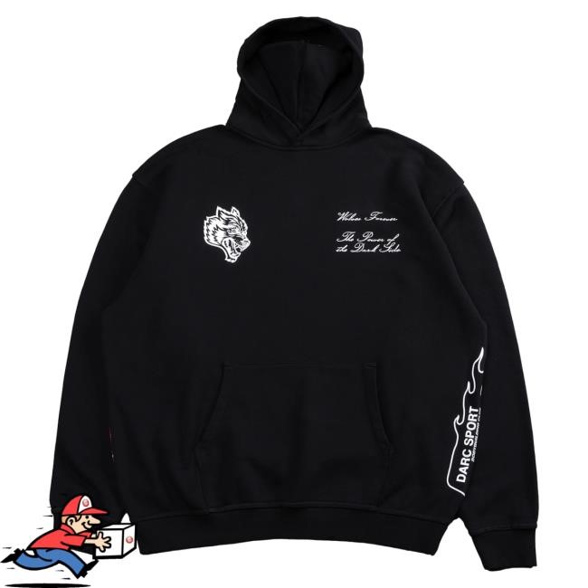 Official Darc Sport Merch Store Shop DarcSport Darth Maul "Side-By-Side" Pierce Sweatshirts in Black Darc Sport Apparel Clothing