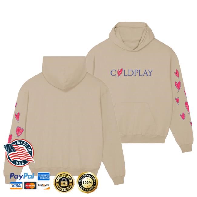 All My Love Hoodie – Coldplay Merch