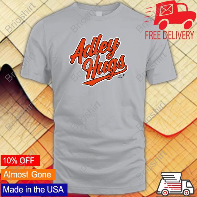 Official Breakingt Adley Rutschman Hugs Script Long Sleeve Tee