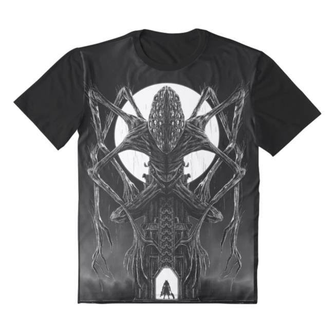 Amygdala Hunter Graphic Hot Shirt