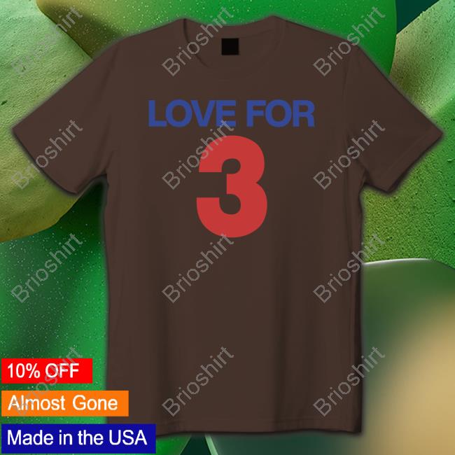 Official Love For 3 Tee