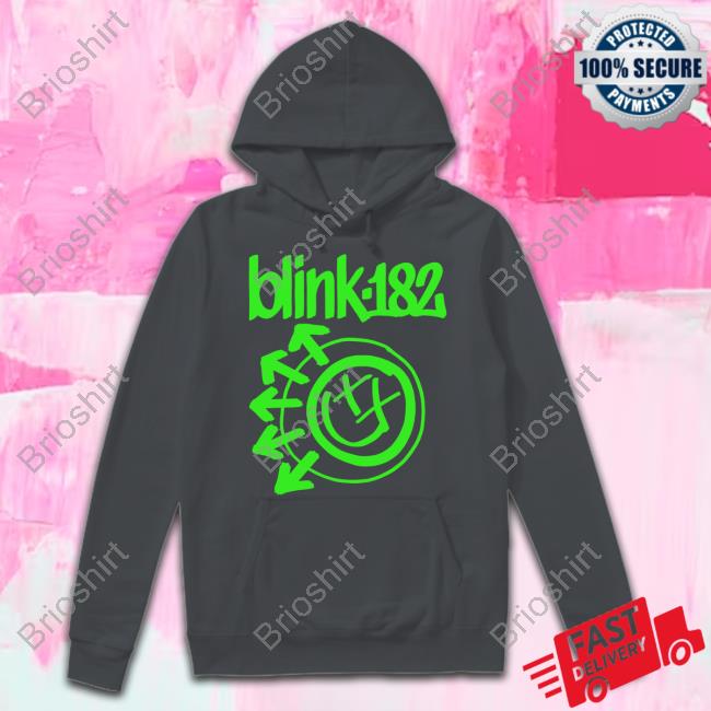 Official Blink-182 Merch One More Time Pink Logo T-Shirt