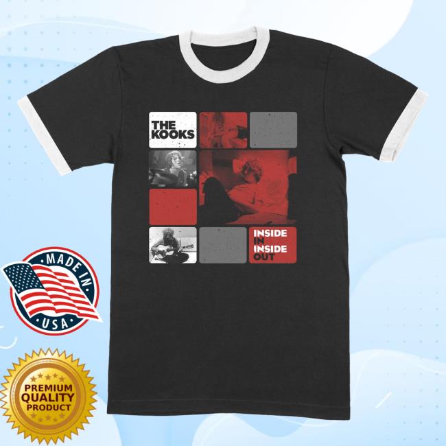 Official The Kooks Apparel Store The Kooks Inside In Boxes Black Ringer Tees The Kooks Clothing Shop TheKooks