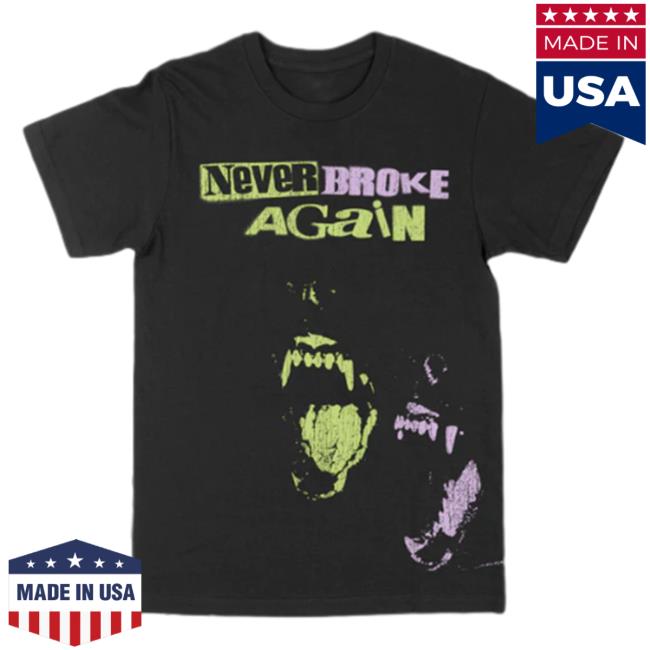 Official Never Broke Again Cemetery Lifestyle Shirt New