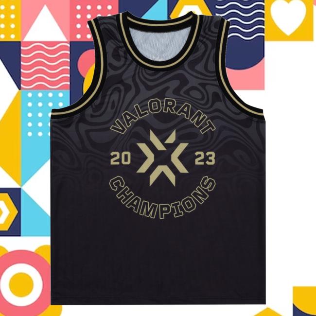 Official Riot Games Merch Valorant Champions 2023 Baller Jersey