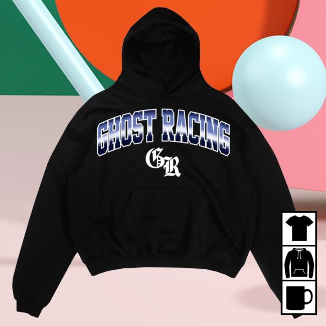 Official Ghost Racing Apparel Ghost Racing Motor City Ghost Pullover Sweatshirt - Black