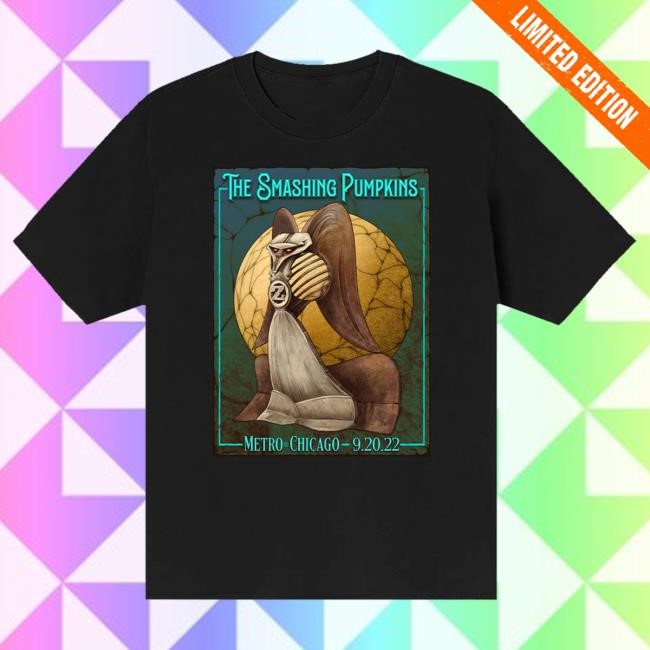 The Smashing Pumpkins Chicago Radio Black New Tee The Smashing Pumpkins Merch Store