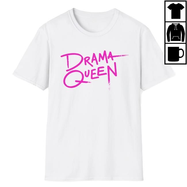 Drama Queen Lipstick New T-Shirt Idina Menzel Official Store