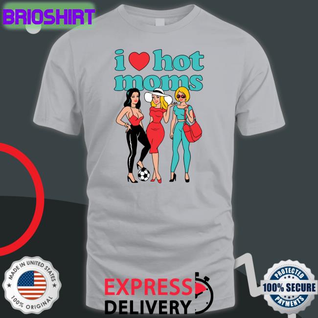 Danny Duncan Merch I Heart Hot Moms Group Sand Shirt