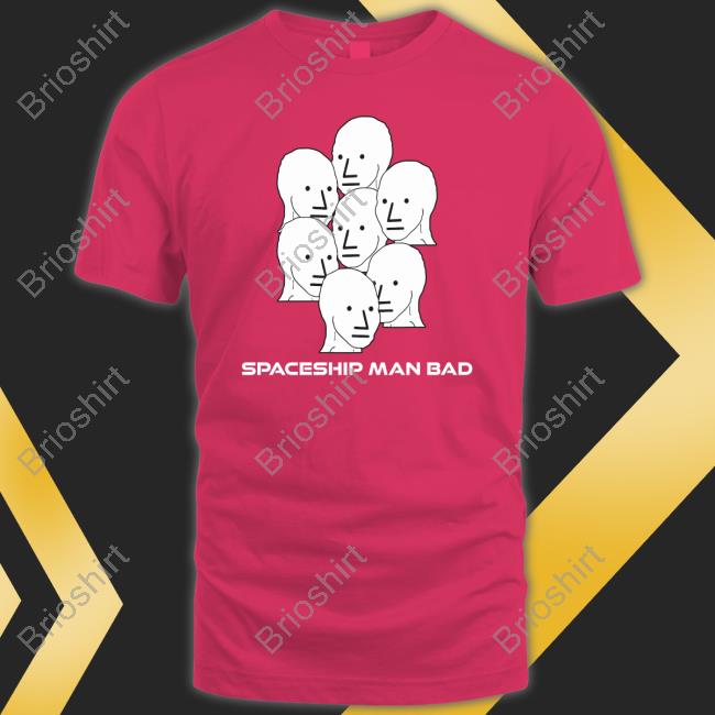 Ofiicial Spaceship Man Bad Long Sleeve Tee