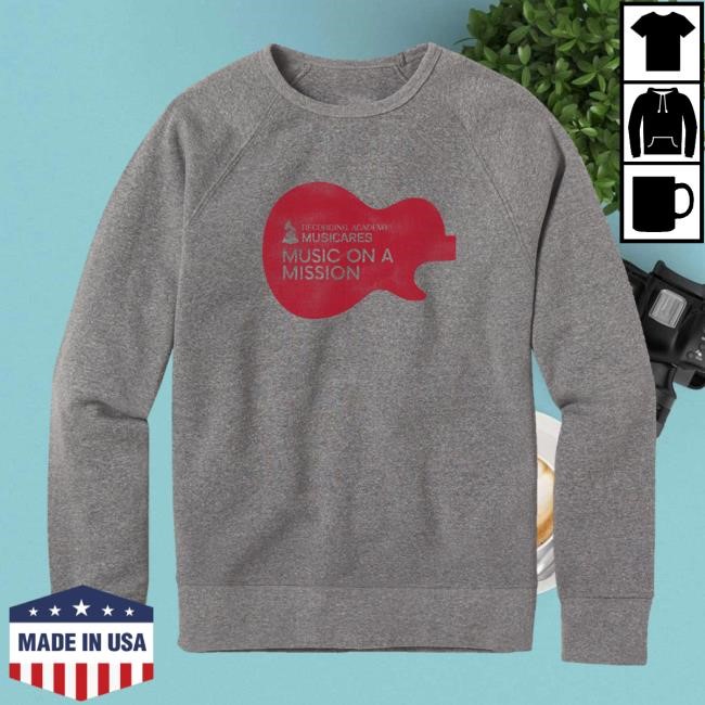 Official Gibson Merch Store Shop Gibson Gives X Musicares: Music On A Mission Gibson Band Sweatshirts