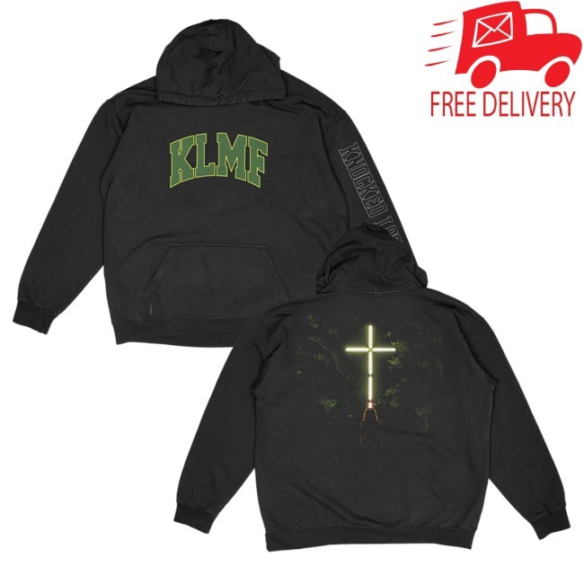 Knocked Loose Wood Cross KLMF New Hoodie