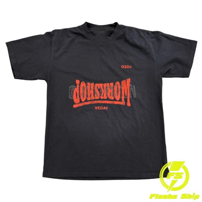 Official Travis Scott Merch Store Shop Travis Scott CJ X 032C WORKSHOP T Shirt TravisScott