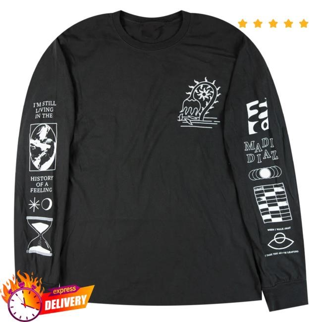 Hello Merch Madi Diaz History of A Feeling Long Sleeve T-Shirt HelloMerch