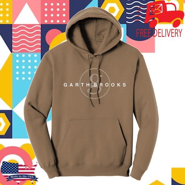 Garth Brooks Official Merch Store Brown Circle G Swearter Hoodie Stadium Tour Clothing Shop Apparel