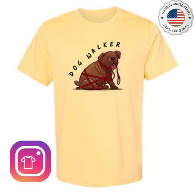 Official Dead By Daylight Merch Store Dead By Daylight Dwight's Dog Walker Tshirt Sunset Gold Deadbydaylight Shop