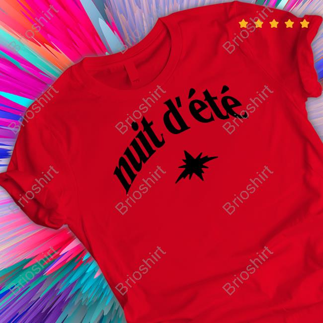Official Nuit D Ete Logo Shirts