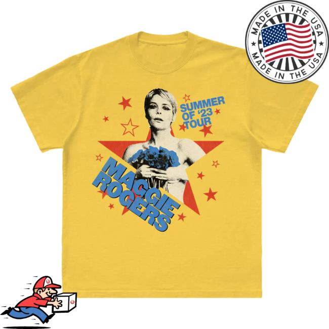 Official Maggir Rogers Merch Maggir Rogers Summer Of '23 Tour Starburst Attractive Shirt Maggir Rogers Apparel Clothing MaggirRogers