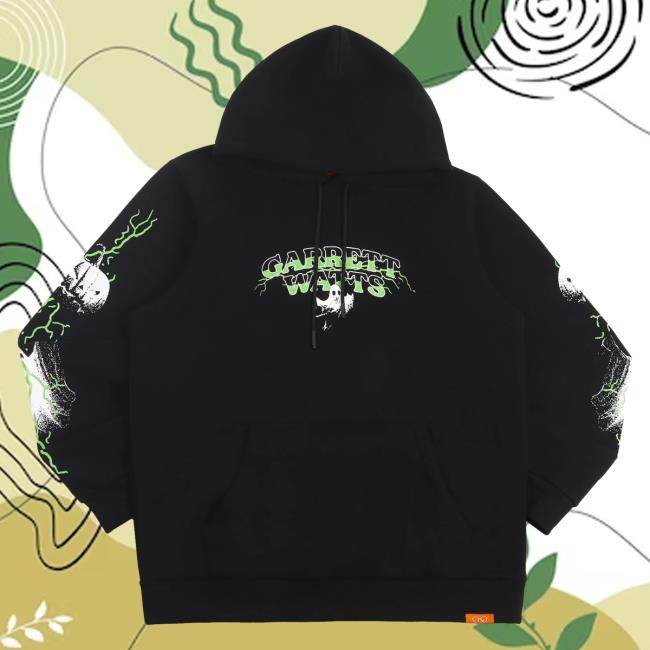 Official Garrett Watts The Haunted Glow Hoodie