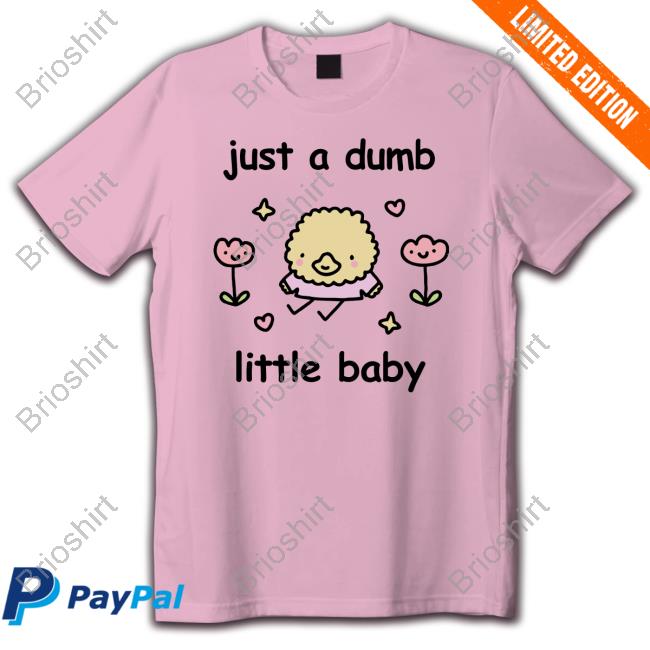 Official Stinky Katie Merch Just A Dumb Little Baby Shirt