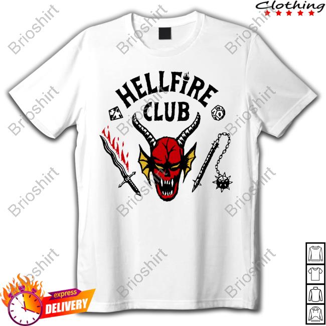 Stranger Things Hellfire Club Long Sleeve Tee