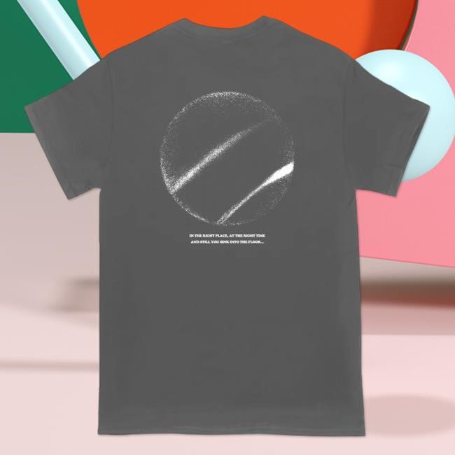 Official Turnstile Merch Store Turnstile "Right Place Right Time" Charcoal T Shirt