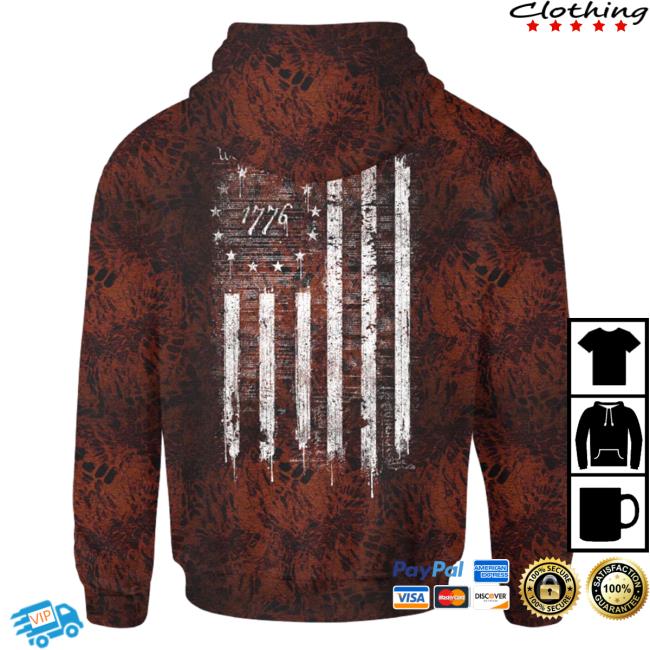 Official Howitzer Clothing 1776 We The People Hoody Heather Grey Multi