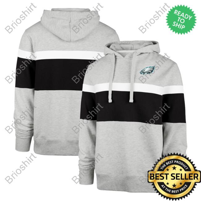 Official PhiladelphiaEagles Clothing Merch Store Shop 47 Gray Philadelphia Eagles Warren Crew neck Sweatshirt 3D