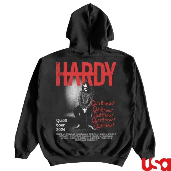 Hardy Quit!! Tour Pullover Hoodie