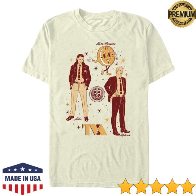 Official Queens Marvel Loki - For All Time Miss Minutes Tee