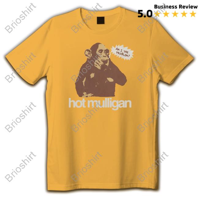 Official Hot Mulligan Merch Thinking Chimp Tee