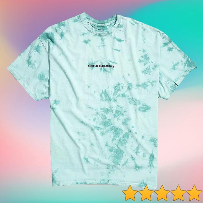 Official Uo Simple Pleasures Tie-Dye Shirt