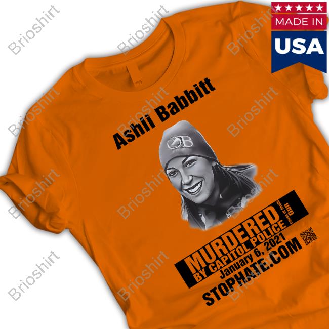 Ashli Babbitt Murdered By Capitol Police White Crewneck Sweatshirt