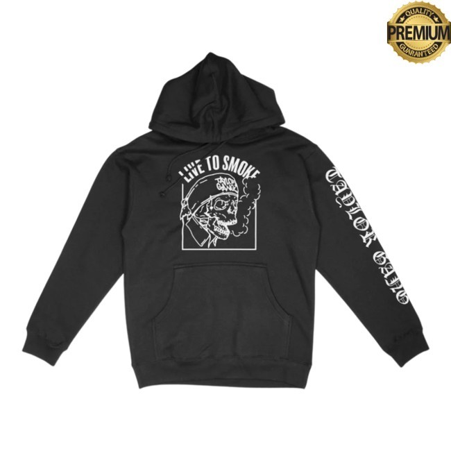 Live To Smoke Hoodie Taylor Gang Merch