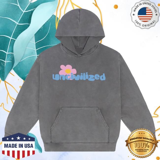 Official Uncivilized Shop Store Uncivilized "FLOWER" Pullover Hoodie