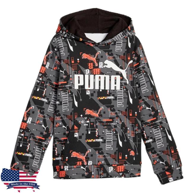 Official Handball Store Futbol Emotion Puma Essentials Futureverse Aop Hoody Futbolemotion 3D All Over Print