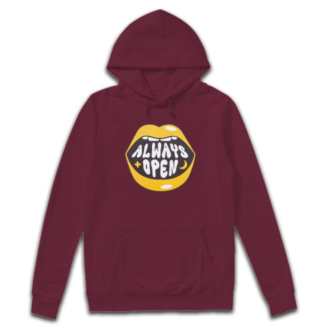 Official All Good No Worries Merch All Good No Worries Always Open Logo T Shirts