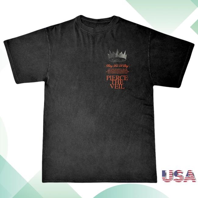 Official Pierce The Veil Merch Store Crown Popover Shirt Pierce The Veil Clothing Shop Ptv Merch