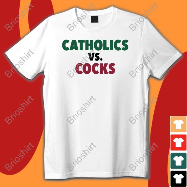 Official Catholics Vs Cocks Hoodie