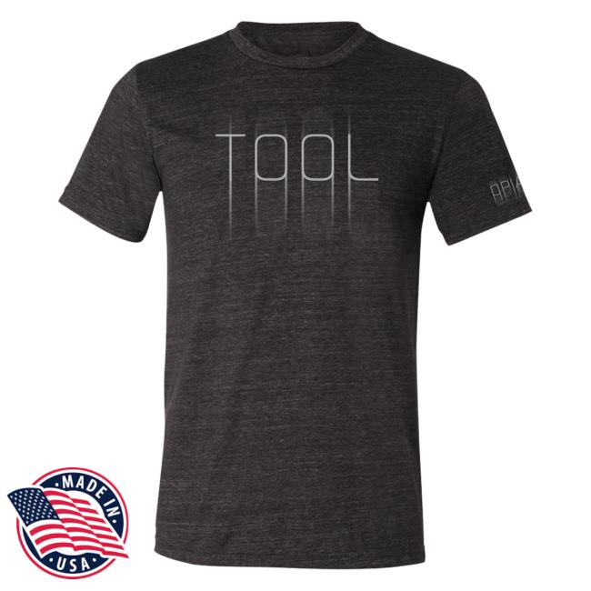 Official Tool Muisc Band Clothing Store Shop Opiate² Logo T-Shirt Charcoal Black ToolBand ToolMusic Merch