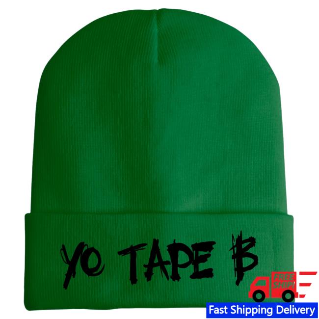 Official Tape B Merch Store Tapebstore Tape B Phase 2 Green Beanie Hat Tape B Apparel Clothing Shop