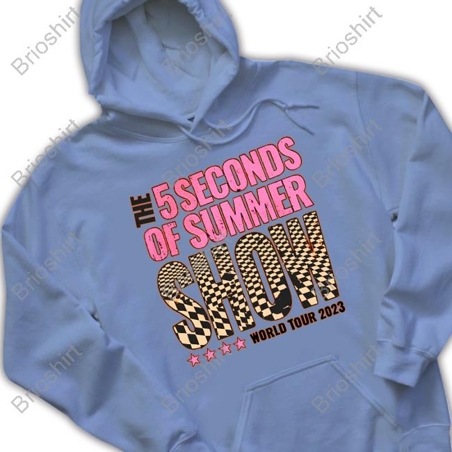 5Sos Crewneck Sweater The 5 Seconds Of Summer Show World Tour 2023 Tee