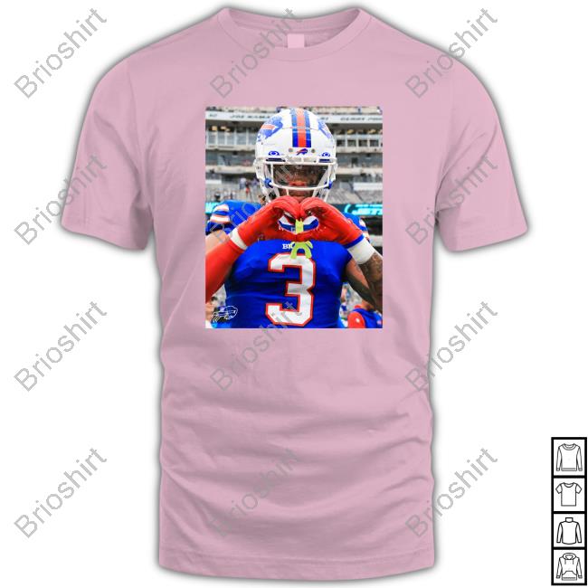 Brandon Damar Hamlin Stands With Buffalo Long Sleeve T Shirt