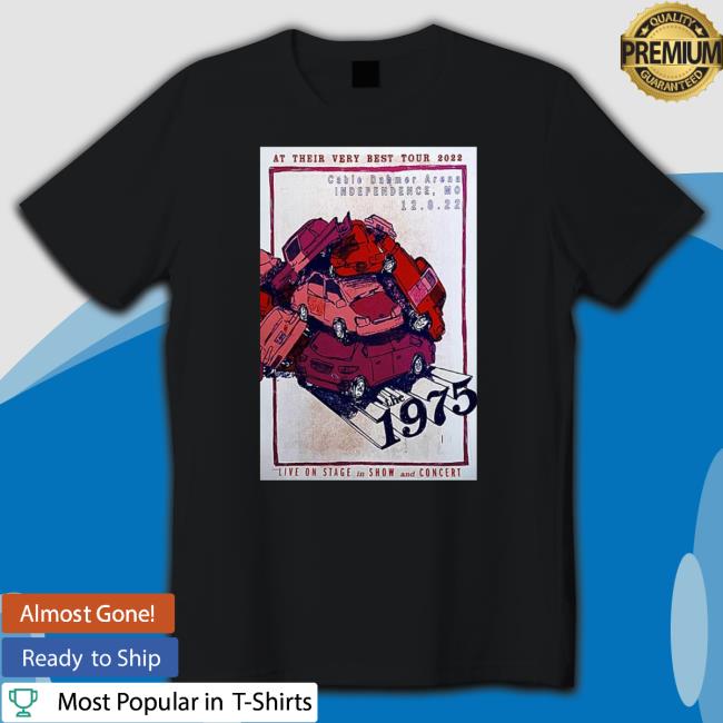 Official 1975 Cable Dahmer Arena at their very best tour 2022 Shirt