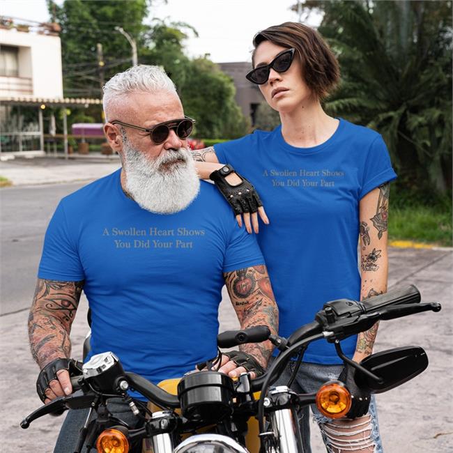 Parody Apparel Merch A Swollen Heart Shows You Did Your Part Petrified Covid Parent