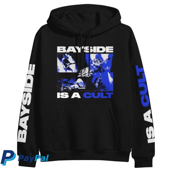 Official Bayside Band Long Live Black Hoodie